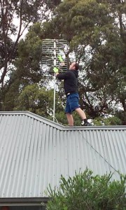 tv antenna installation