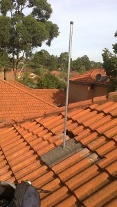 tv antenna installation
