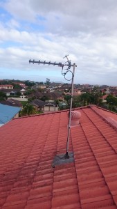 tv antenna installation