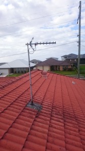 tv antenna installation