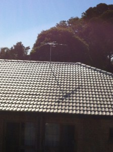 tv antenna installation