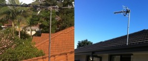 tv antenna installation